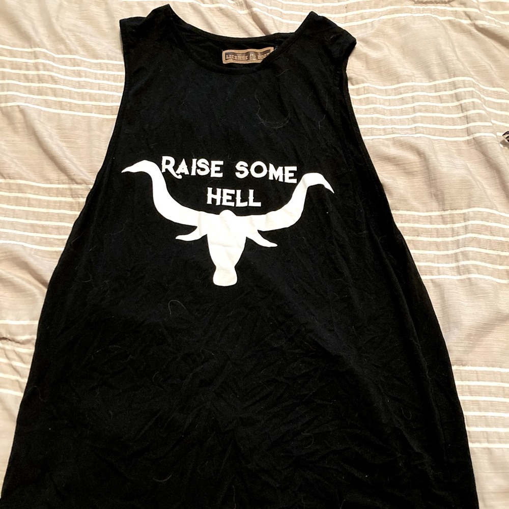 Raise some hell tank